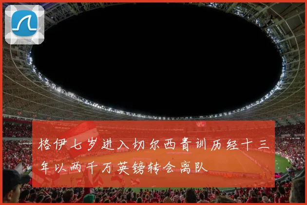 格伊七岁进入切尔西青训历经十三年以两千万英镑转会离队